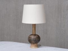 Jette Heller e Sculptural Jette Heller e Stoneware Table Lamp Axella Keramik Denmark 1960s - 4597991