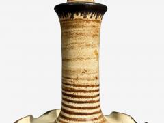 Jette Heller e Table Lamp Beige Ceramic Denmark 1970s - 4469250