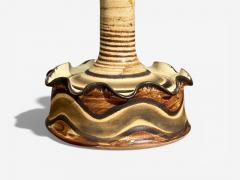 Jette Heller e Table Lamp Beige Ceramic Denmark 1970s - 4469252