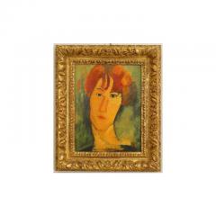 Jeune Femme Rouse Portrait - 4653922