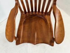 Jim Hammer Walnut High Back Desk Chair 1970 - 4428273