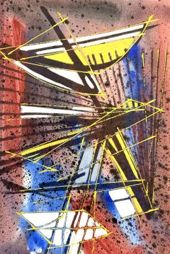 Jimmy Ernst Abstract in Colors 1952  - 4796527