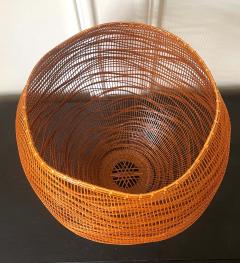 Jin Morigami Contemporary Japanese Bamboo Basket Sculpture by Morikami Jin - 2462172