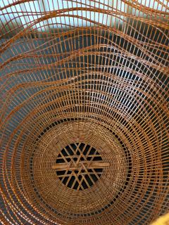 Jin Morigami Contemporary Japanese Bamboo Basket Sculpture by Morikami Jin - 2462175