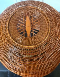 Jin Morigami Contemporary Japanese Bamboo Basket Sculpture by Morikami Jin - 2462177