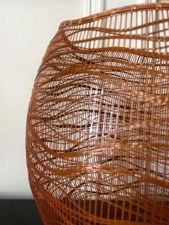 Jin Morigami Contemporary Japanese Bamboo Basket Sculpture by Morikami Jin - 2462178
