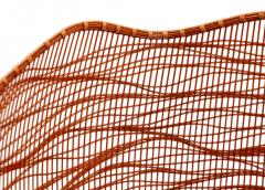 Jin Morigami Contemporary Japanese Bamboo Sculptural Basket Morikami Jin - 1767350