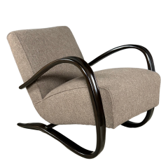 Jindrich Halabala 1930s Jind ich Halabala pair of H269 lounge chairs Czech - 4140970