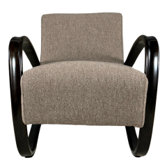 Jindrich Halabala 1930s Jind ich Halabala pair of H269 lounge chairs Czech - 4140974