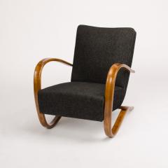 Jindrich Halabala A J Halabala Art Deco walnut armchair circa 1930 - 1685409