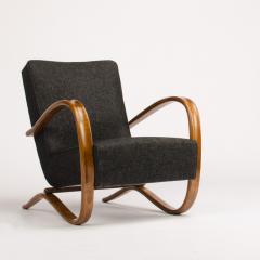 Jindrich Halabala A J Halabala Art Deco walnut armchair circa 1930 - 1685410
