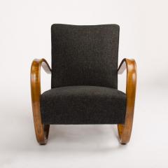 Jindrich Halabala A J Halabala Art Deco walnut armchair circa 1930 - 1685430