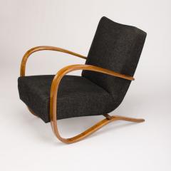 Jindrich Halabala A J Halabala Art Deco walnut armchair circa 1930 - 1685431