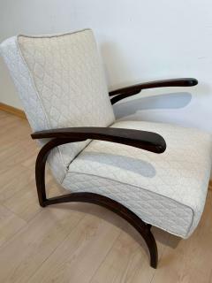 Jindrich Halabala Art Deco Lounge Chairs by J Halabala Czech Republic circa 1930 - 2737239