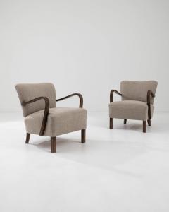 Jindrich Halabala J Halabala H 237 Cocktail Chairs a Pair - 3266474