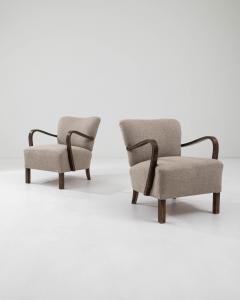 Jindrich Halabala J Halabala H 237 Cocktail Chairs a Pair - 3266475