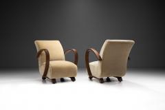 Jindrich Halabala Jind ich Halabala Lounge Chairs for UP Z vody Czechoslovakia 1930s - 3351698