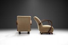 Jindrich Halabala Jind ich Halabala Lounge Chairs for UP Z vody Czechoslovakia 1930s - 3351699