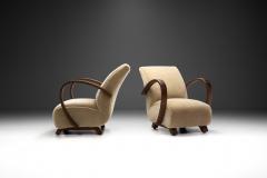 Jindrich Halabala Jind ich Halabala Lounge Chairs for UP Z vody Czechoslovakia 1930s - 3351700