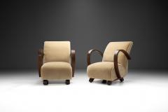 Jindrich Halabala Jind ich Halabala Lounge Chairs for UP Z vody Czechoslovakia 1930s - 3351701