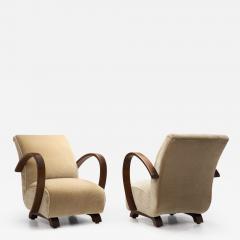 Jindrich Halabala Jind ich Halabala Lounge Chairs for UP Z vody Czechoslovakia 1930s - 3378465