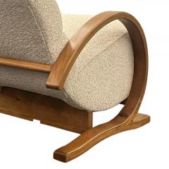 Jindrich Halabala Jindrich Halabala Attributed Bentwood Lounge Chair - 3723653