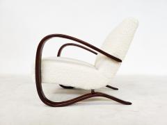 Jindrich Halabala Pair of H269 Bentwood Armchairs by Jindrich Halabala - 3057873