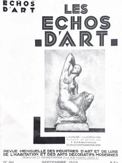 Jo Descomps French Art Deco Cire Perdue Bronze Nude by Jo Descomps - 4557269