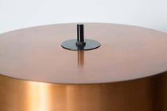 Jo Hammerborg 1950s Jo Hammerborg Copper and Black Lacquered Metal Table Lamp Fog M rup - 2282185