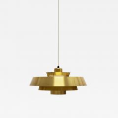 Jo Hammerborg Jo Hammerborg Nova Pendant Light in Brass for Fog M rup Denmark 1960s - 1326805