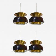 Jo Hammerborg Jo Hammerborg Set of Four Pendant Light in Good Vintage Condition - 376478