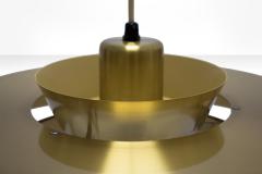 Jo Hammerborg Nova Brass Pendant Light by Jo Hammerborg for Fog M rup 1960s Set of 2 - 755680