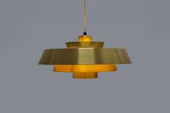 Jo Hammerborg Nova Brass Pendant Light by Jo Hammerborg for Fog M rup 1960s Set of 2 - 755682