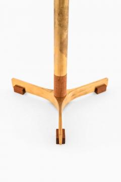 Jo Hammerborg Pair of Jo Hammerborg Table Lamps in Brass and Teak by Fog M rup 1950s - 4663735