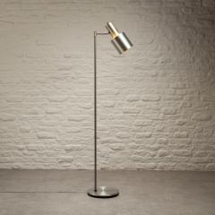 Jo Hammerborg Studio Floor Lamp in Brushed Aluminium by Jo Hammerborg Denmark 1960s - 2700214