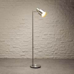 Jo Hammerborg Studio Floor Lamp in Brushed Aluminium by Jo Hammerborg Denmark 1960s - 2700215