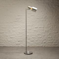 Jo Hammerborg Studio Floor Lamp in Brushed Aluminium by Jo Hammerborg Denmark 1960s - 2700216