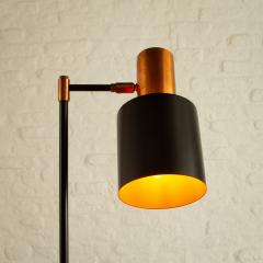 Jo Hammerborg Studio Floor Lamp in Copper and Brass by Jo Hammerborg Denmark 1960s - 3325216