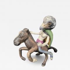Joan Danziger Horse and Bird Rider 1980s - 4460420