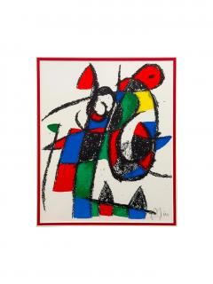 Joan Mir Joan Miro Original Lithograph From Portfolio II Maeght Paris 1975 Hand Signed - 3875417