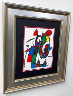 Joan Mir Joan Miro Original Lithograph From Portfolio II Maeght Paris 1975 Hand Signed - 3875418