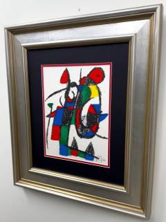 Joan Mir Joan Miro Original Lithograph From Portfolio II Maeght Paris 1975 Hand Signed - 3875419