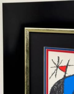 Joan Mir Joan Miro Original Lithograph II Portfolio V 1975 Hand Signed and Framed 1975 - 3948668