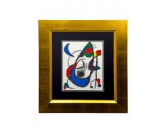 Joan Mir Joan Miro Original Lithograph XI Portfolio II Maeght Publisher Hand Signed 1975 - 3911978