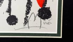 Joan Mir Joan Miro Original Lithograph XI Portfolio II Maeght Publisher Hand Signed 1975 - 3912047