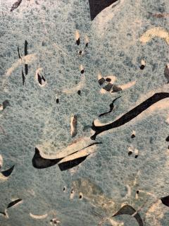 Joan Mir MID CENTURY ABSTRACT DOUBLE SIDED CANVAS PAINTING IN THE MANNER OF JOAN MIRO - 4503359