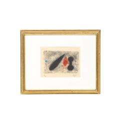 Joan Mir Modernist Nous Avons Etching Aquatint Edition 4 40 signed Joan Mir  - 4720232