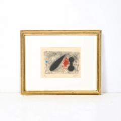 Joan Mir Modernist Nous Avons Etching Aquatint Edition 4 40 signed Joan Mir  - 4720242