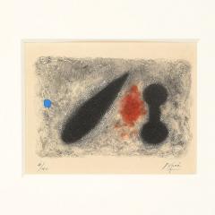 Joan Mir Modernist Nous Avons Etching Aquatint Edition 4 40 signed Joan Mir  - 4720245