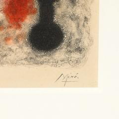 Joan Mir Modernist Nous Avons Etching Aquatint Edition 4 40 signed Joan Mir  - 4720246
